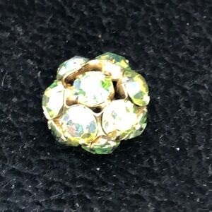 Green Rhinestone Pendant